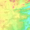 Topografische kaart Gangavaram, hoogte, reliëf