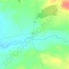 Topografische kaart Creegh South, hoogte, reliëf