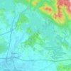 Topografische kaart Arrazua-Ubarrundia, hoogte, reliëf