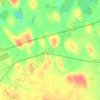 Topografische kaart Dooleague, hoogte, reliëf
