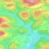 Topografische kaart Bömighausen, hoogte, reliëf