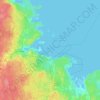 Topografische kaart Älvkarleby kommun, hoogte, reliëf