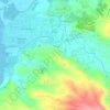 Topografische kaart Tabangao Ambulong, hoogte, reliëf