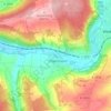 Topografische kaart Elpersheim, hoogte, reliëf