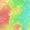 Topografische kaart Landiras, hoogte, reliëf