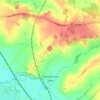 Topografische kaart Stanford on Soar, hoogte, reliëf