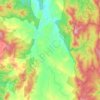 Topografische kaart Anembo, hoogte, reliëf