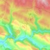 Topografische kaart Torete, hoogte, reliëf