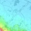 Topografische kaart Upala, hoogte, reliëf