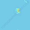 Topografische kaart Manamoc, hoogte, reliëf