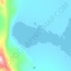 Topografische kaart Tso Kar, hoogte, reliëf