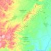 Topografische kaart les Useres / Useras, hoogte, reliëf