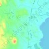 Topografische kaart Ballymaguigan, hoogte, reliëf