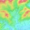 Topografische kaart Murua, hoogte, reliëf