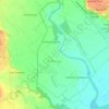 Topografische kaart Gifflenga, hoogte, reliëf
