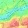 Topografische kaart Marpent, hoogte, reliëf