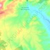 Topografische kaart San Andrés del Congosto, hoogte, reliëf
