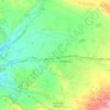 Topografische kaart Plana de Urgel, hoogte, reliëf