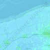 Topografische kaart Usquert, hoogte, reliëf