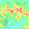 Topografische kaart Laperche, hoogte, reliëf
