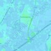 Topografische kaart Fedderwarden, hoogte, reliëf