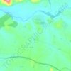 Topografische kaart Majadas, hoogte, reliëf