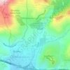 Topografische kaart Latife Hanım Mahallesi, hoogte, reliëf