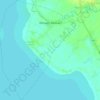 Topografische kaart Ditsaan-Ramain, hoogte, reliëf