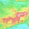 Topografische kaart נוף הגליל, hoogte, reliëf