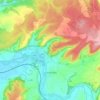 Topografische kaart Chassignelles, hoogte, reliëf