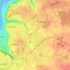 Topografische kaart 24943, hoogte, reliëf