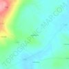 Topografische kaart Aghakilmore, hoogte, reliëf