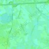 Topografische kaart Wijnbergen, hoogte, reliëf