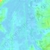 Topografische kaart Ostendorf, hoogte, reliëf