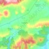 Topografische kaart Tordelrábano, hoogte, reliëf