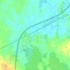 Topografische kaart Drum, hoogte, reliëf