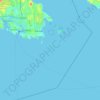Topografische kaart Victoria, hoogte, reliëf