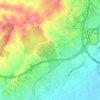 Topografische kaart Guadalupe de Maciascoque, hoogte, reliëf