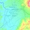 Topografische kaart Kotamobagu, hoogte, reliëf