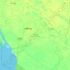Topografische kaart লক্ষ্মীপুর সদর উপজেলা, hoogte, reliëf