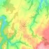Topografische kaart Trémel, hoogte, reliëf