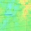 Topografische kaart Balvanera, hoogte, reliëf