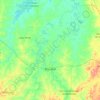 Topografische kaart Bacabal, hoogte, reliëf