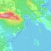 Topografische kaart Aspotogan, hoogte, reliëf