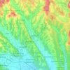 Topografische kaart Hitzendorf, hoogte, reliëf