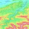 Topografische kaart Hofstetten-Grünau, hoogte, reliëf