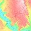 Topografische kaart Suhaj, hoogte, reliëf