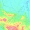 Topografische kaart Lahat, hoogte, reliëf