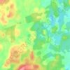Topografische kaart Kääriku küla, hoogte, reliëf