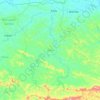 Topografische kaart Julau, hoogte, reliëf